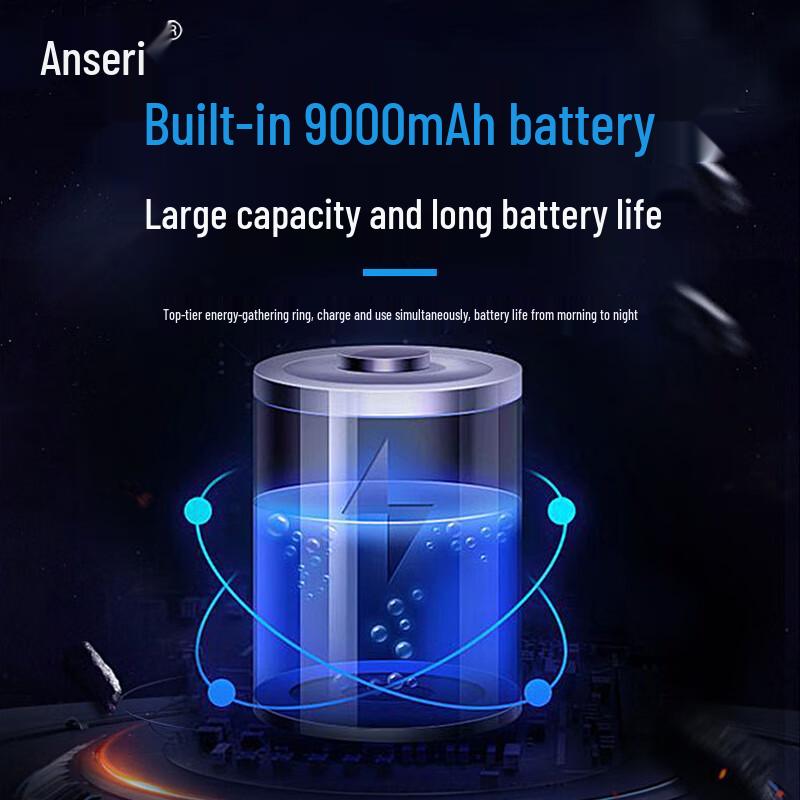 Портативный USB-перезаряжаемый поясной вентилятор Ansell