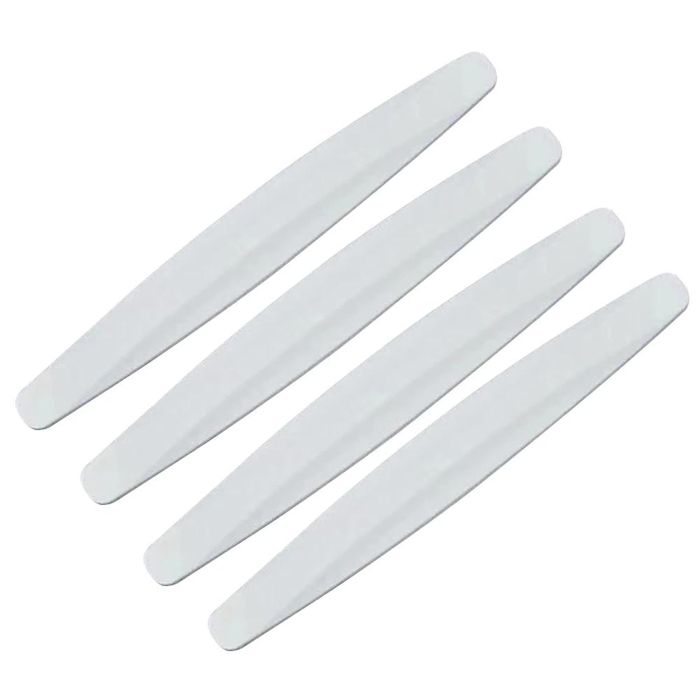 4 шт. автомобильный бампер анти-столкновения полосы двери кузова царапины автомобильные защитные ленты полосы дверная защита губы наклейки автомобильные аксессуары