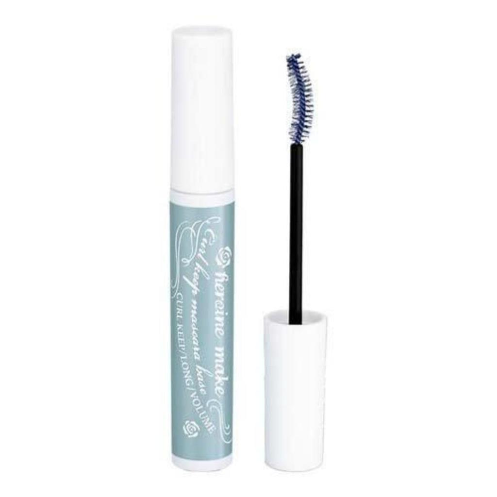 Heroine Make Curl Keep Mascara Base Blue Grey 6g Тушь для ресниц База Цветная тушь Strong Curl Смывка горячей водой +