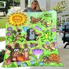 1pc Blanket The Little Mole Print Design, Lightweight Blanket for Sofa, Bed- Soft &Warm, Gift for All Seasons like Christmas, Halloween