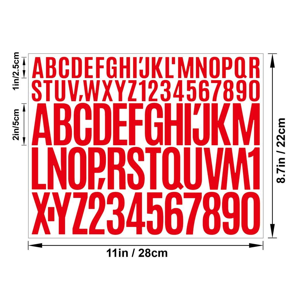 1+2 Дюймовая Наклейка с Буквами Самоклеящийся Винил Водонепроницаемая Подходит для Бутылки для Воды Ручной Скрапбук Постер Наклейка с Буквами