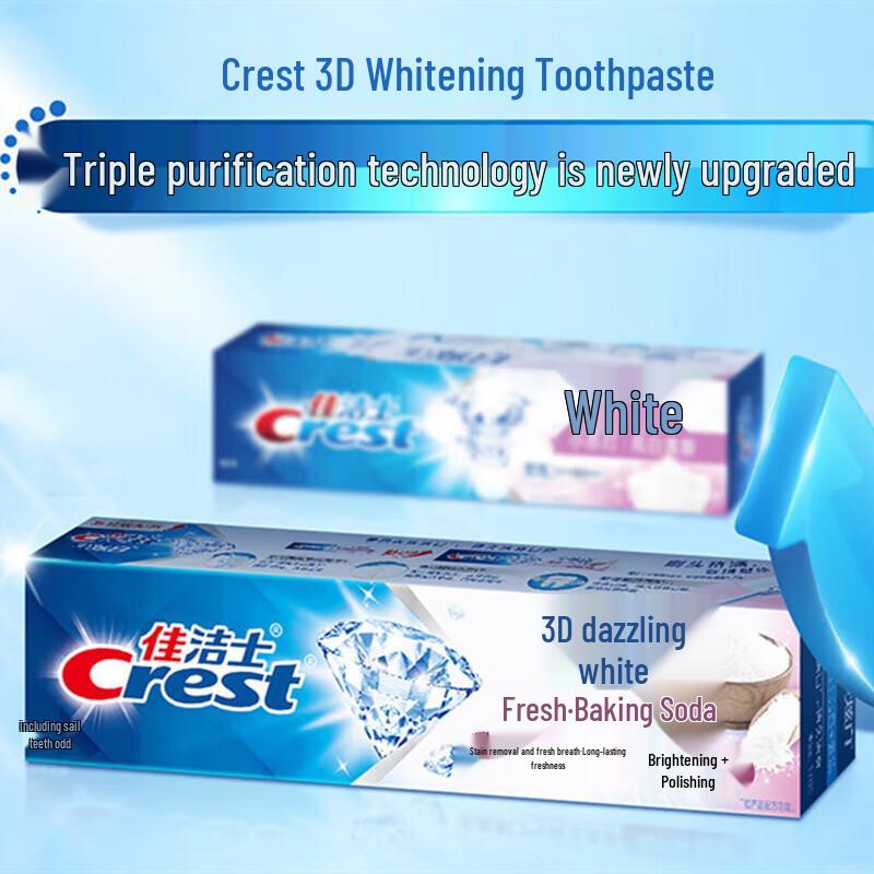 Crest 3D White Baking Soda Toothpaste