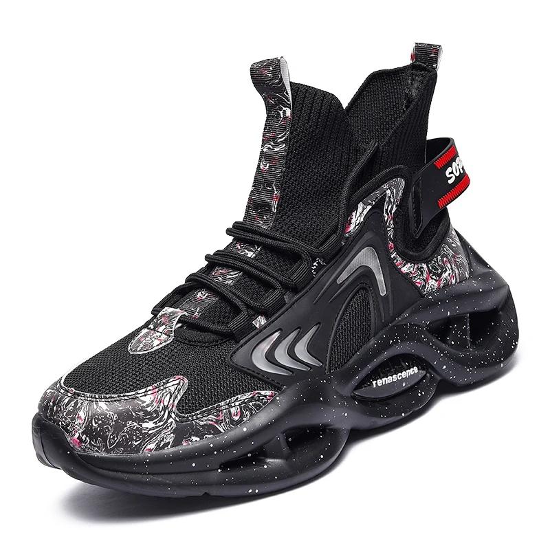 Обувь для мужчин Кроссовки Весенняя мода Легкие уличные дышащие мужские кроссовки Повседневные спортивные теннисные туфли для спортзала