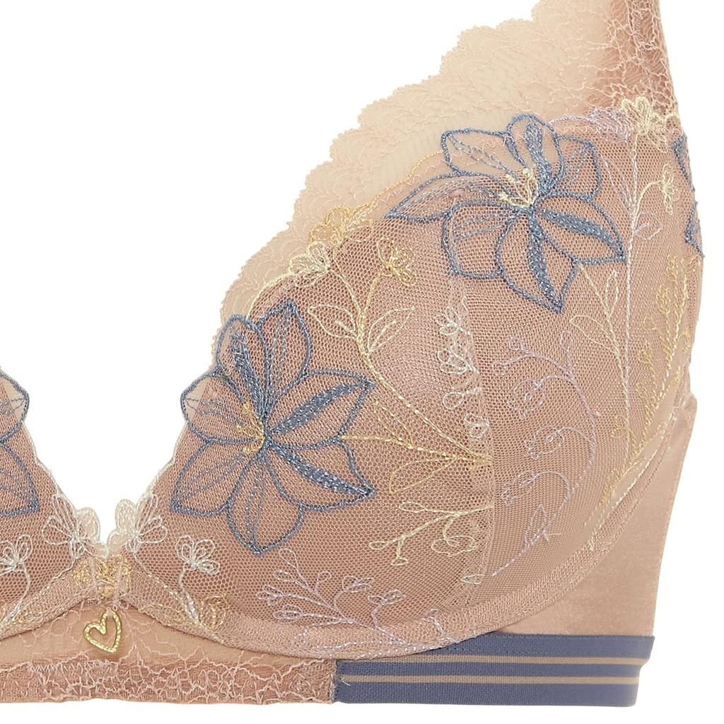 Style by Triumph Line Art Flower Dream M001 C65 Amo's Bra, Wireless, Women's, (Beige),
