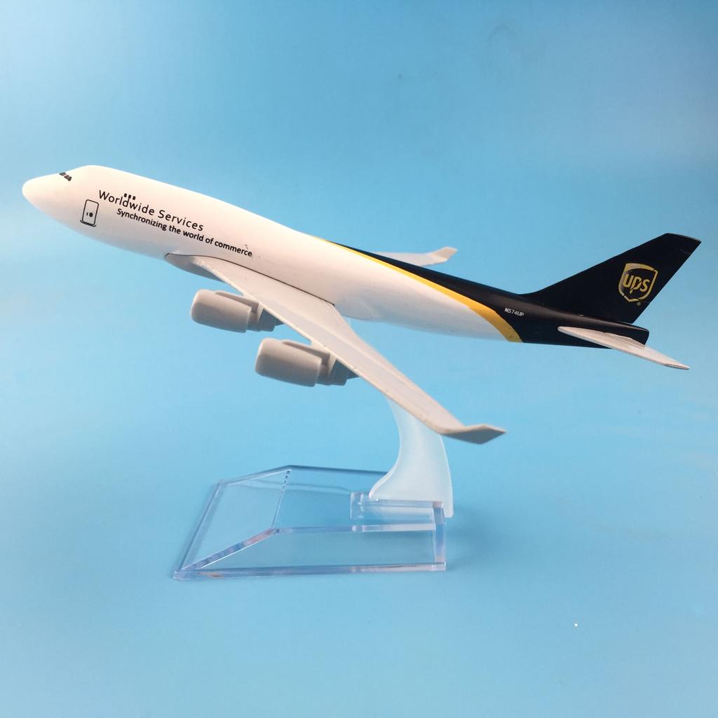Jason Tutu 16cm Dhl B757 Ups B747 Fedex Express A380 Plane Airplane Model Aircraft Model Diecast Metal 1/400 Scale Planes