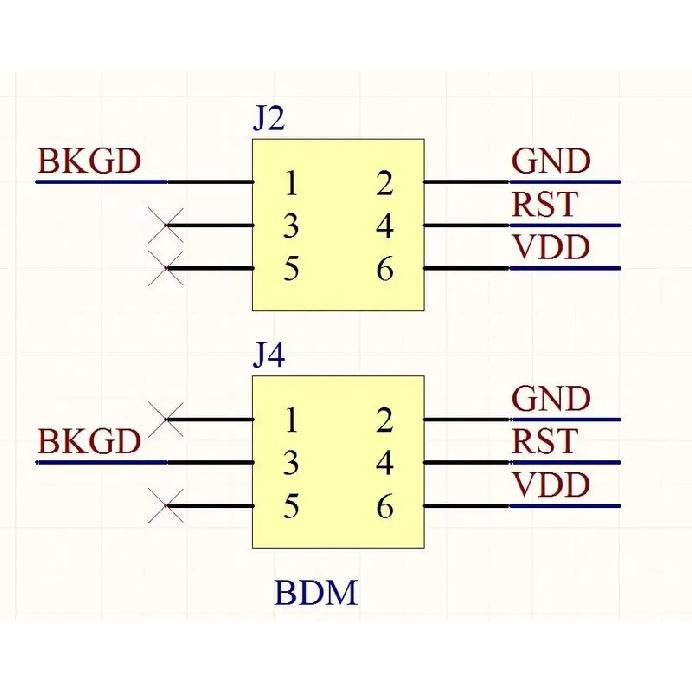 Для программатора Freescale USBDM JS16 BDM/OSBDM OSBDM Загрузчик Отладчик Эмулятор Загрузчик 48 МГц USB2.0 V4.12 RCmall FZ0622C