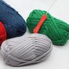 Практичная тонкая текстура DIY полиэфирное одеяло Вязание крючком Нитки для рукоделия Вязальная пряжа