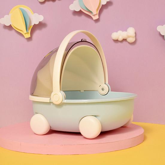 Маленькое гнездо для питомца Дорожная переноска Клетка Колыбель Дизайн Переноска для питомца Гнездо с ручкой Легкий вход и выход Легкая чистка Гнездо