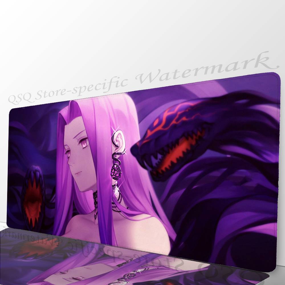 M-Медуза Аниме Игра Fate Коврик для мыши Нескользящий Подходит для офисных компьютеров Ноутбуков Игровой коврик для стола E-sports Клавиатура XXL