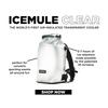 ICEMULE Outdoor Camping Cooler Jaunt 15L Official 59451 Bag, Clear, [Japan Product]
