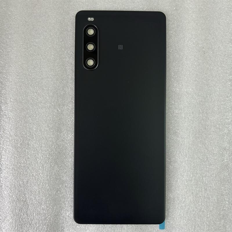 Для Sony Xperia 10 IV XQ-CC54 XQ-CC72 Крышка аккумулятора Задняя стеклянная панель Задний корпус Замена для Sony Xperia 10 iiii Аккумулятор C