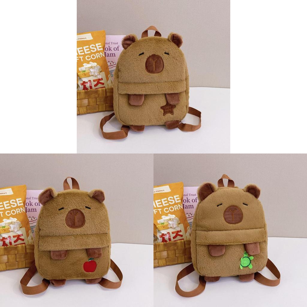 Soft Plush Childrens Backpack With Lightweight Design And Anime Character For School And Travel