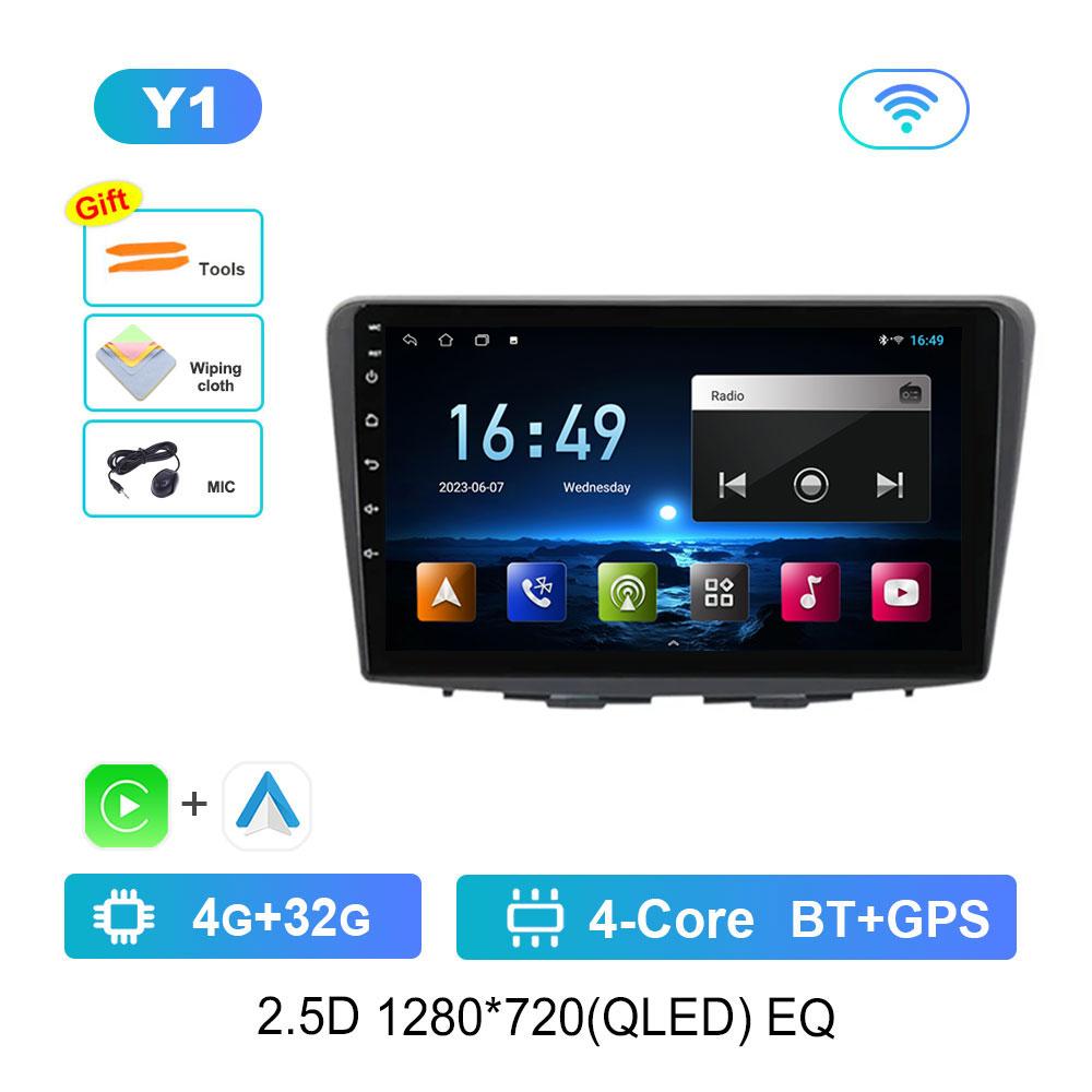 Navigation GPS Android 14 DSP Stereo WiFi Car Radio Multimedia player for Suzuki Baleno 2016 - 2019 2.5D Screen 4G Bluetooth