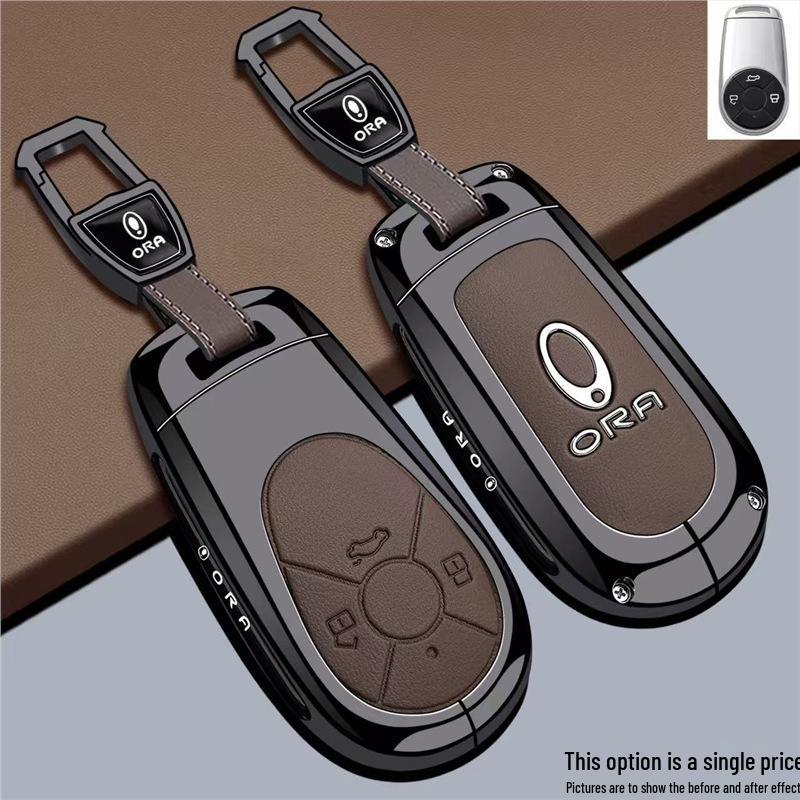 Подходит для кейса для ключей Great Wall ORA 5 EV, ORA 07 Good Cat, GT, Ballet Cat, Lightning Cat, корпуса-пряжки для автомобиля (Таиланд).