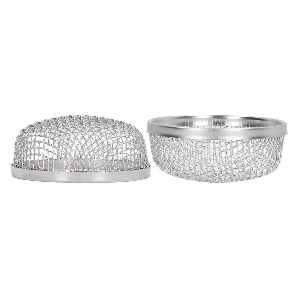 2 шт. Вентиляционная крышка водонагревателя для автодома, нержавеющая сталь, 2,8 дюйма, сетка от летающих насекомых, вентиляционная крышка для печи автодома