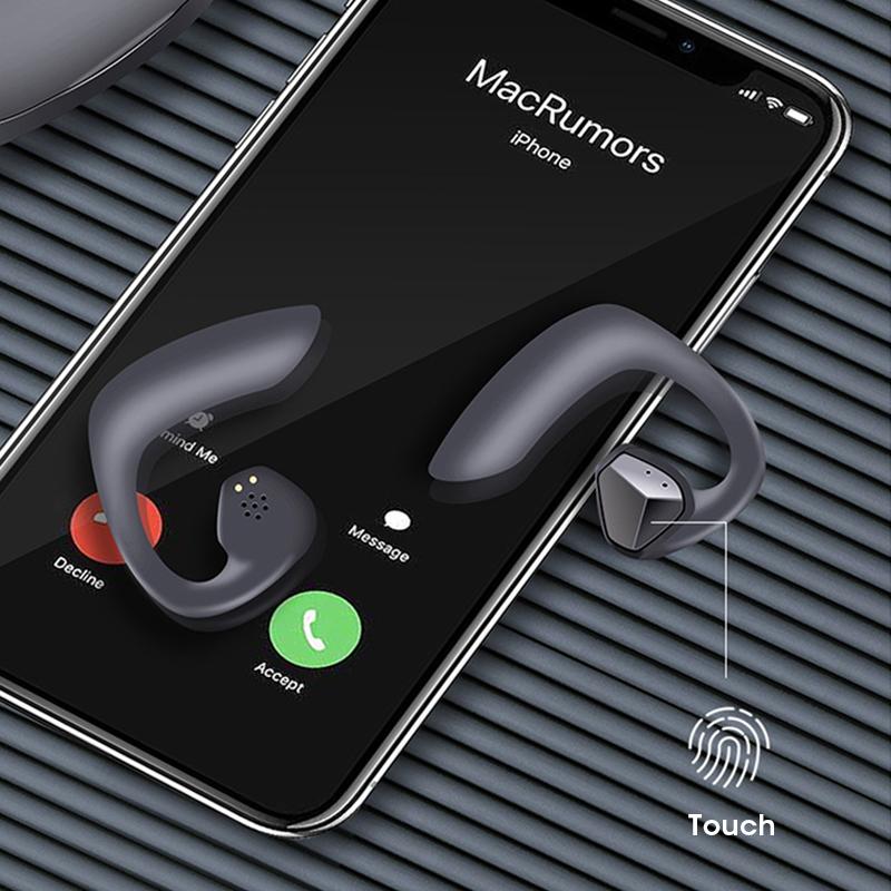 Bluetooth 5.3 Костная проводимость Для Xiaomi Беспроводные наушники Шумоподавление Спортивные Водонепроницаемые Ушные крючки Гарнитуры