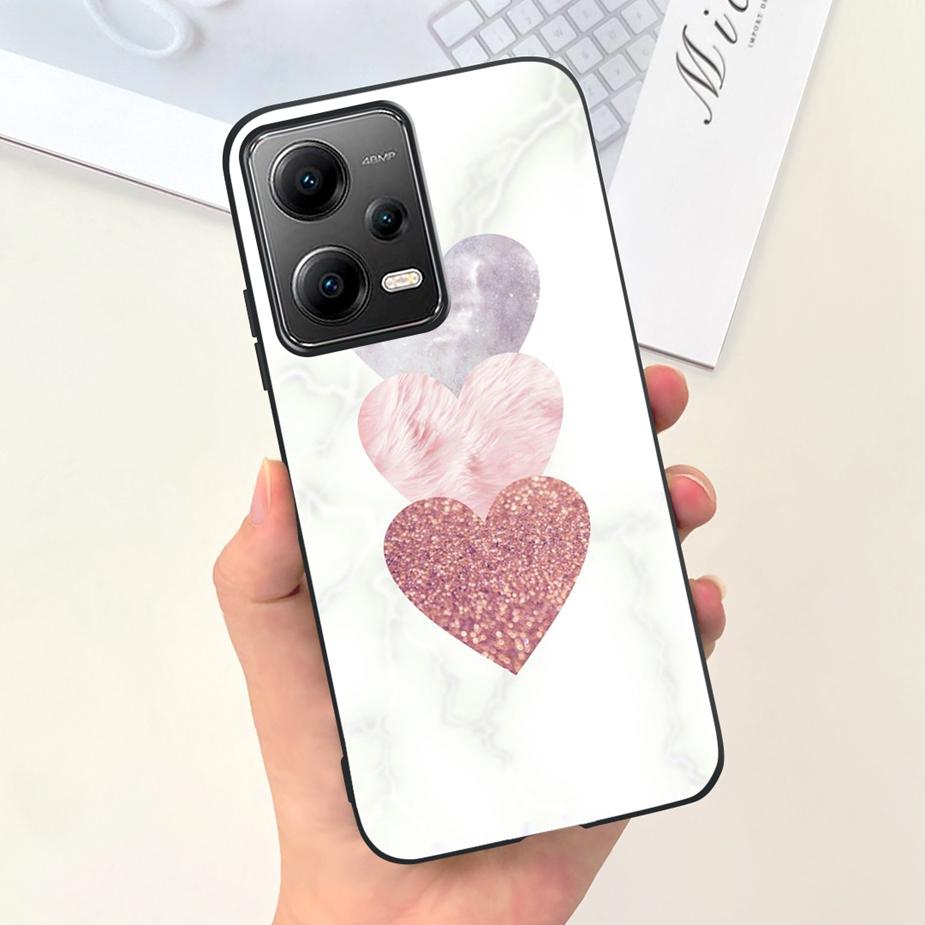 Чехол для Xiaomi Poco X5 Pro Милый Модный Мультяшный Чехол Мягкий Силиконовый Чехол для Телефона Для Xiaomi Poco X5 PocoX5 Pro 5G Задняя Крышка Сумки