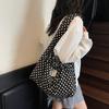 Large Capacity Casual Cloth Bag Women's New Fashion Polka Dot Single Shoulder Underarm Daily Commuting Tote Big Bag