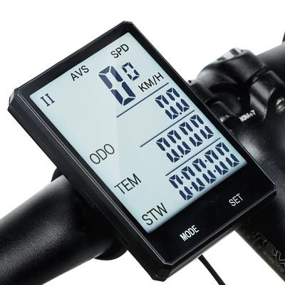 Zmart 2,8-дюймовый Велокомпьютер с большим экраном, Беспроводной, Водонепроницаемый, Спидометр, Одометр