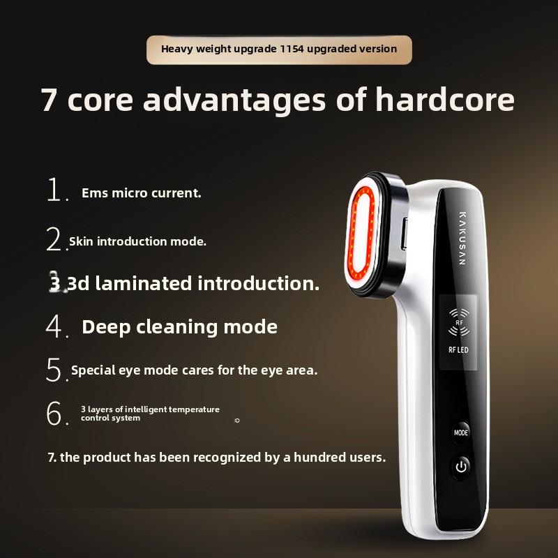 RF Бьюти-инструмент Ems Микротоковая Подтяжка Лица Термаж, Бытовой Фотонный Омолаживающий Ввод RF Инструмент