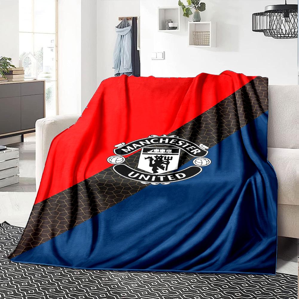 Manchester Blanket Soft & Cozy Great for Chair Couch Seaside Four Seasons Multipurpose Stylish Decor Ideal Gift for Friends Family Couples Picnic