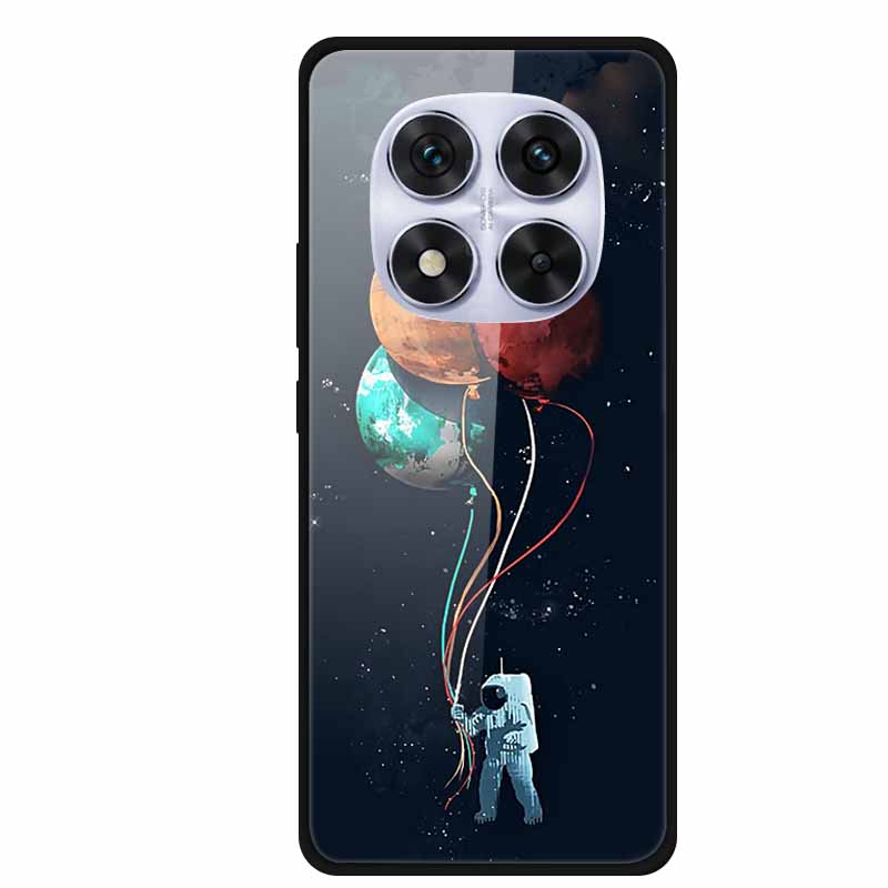 Жесткий чехол-книжка для Xiaomi Redmi Note 14 Pro 5G, чехол с мягким бампером, чехол из закаленного стекла для Redmi Note 14 Pro 4G, чехол Note14 Pro
