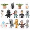 Movie Mini Action Figure Master Yoda 14 Pcs Set Darth Vader Toys Kids