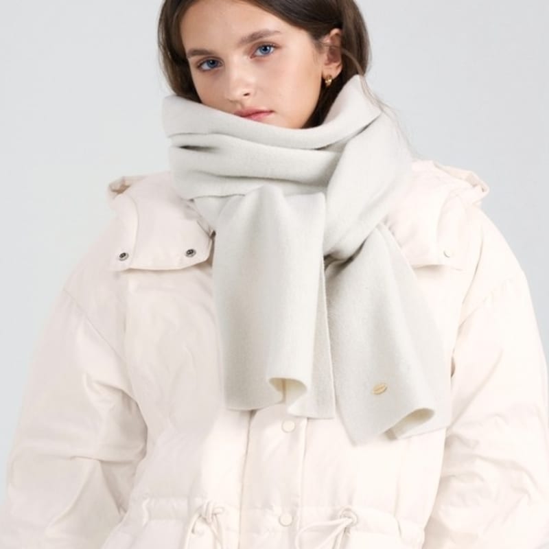 FRONTROW Cashmere Knit Muffler