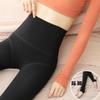 Autumn and Winter High-waisted Cotton Fish Bone Belly and Hip Leggings, Velvet Leggings for Women, Thickened Integrated Pants