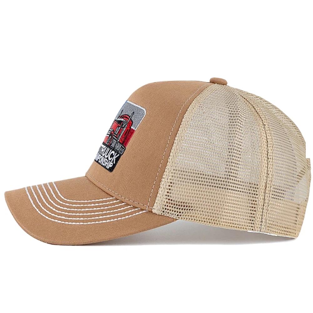 Unisex Baseball Cap Texas Embroidered Stitching Stitched Trucker Hat Mesh Hat Cap For Men Women Breathable Streetwear Summer Outdoor Trucker Cap