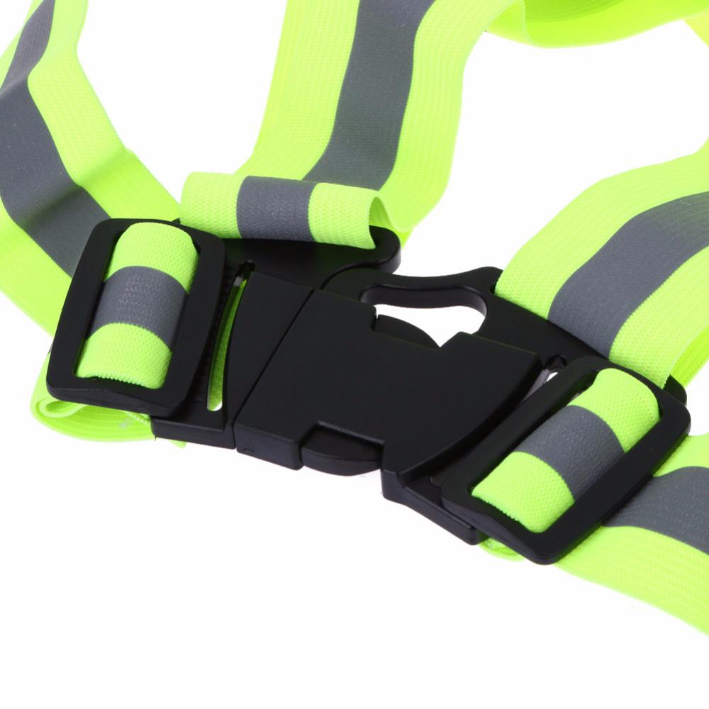 4cm Width Night Lightweight Security Reflective Kids Vest High Visibility Safety Stripes