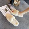 Classic Winter Fluffy Women Slippers Soft Plush Cozy House Slipper Furry Open Toe Indoor Casual Warm Plush Shoes