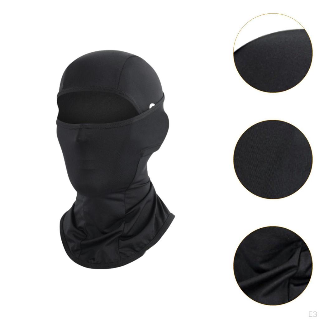 Balaclava Face Mask Cover Breathable Adults Sun Protection Motorcycle Riding Hood for
