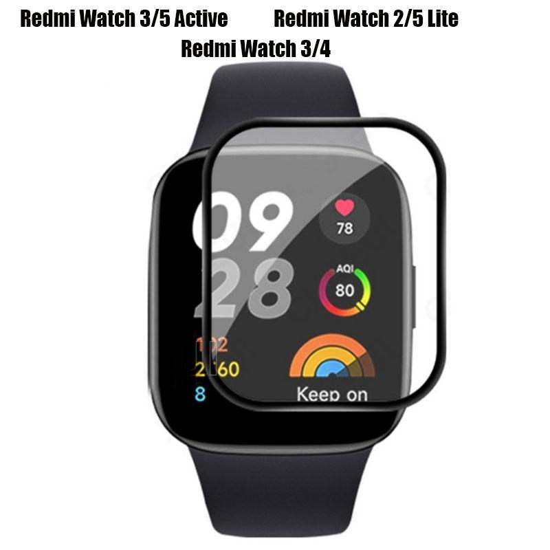 3D Screen Protector Cover Film for Redmi Watch 5 Active Lite / Redmi Watch 4 3 2 Lite /Mi Watch Lite for Smart Watch Film