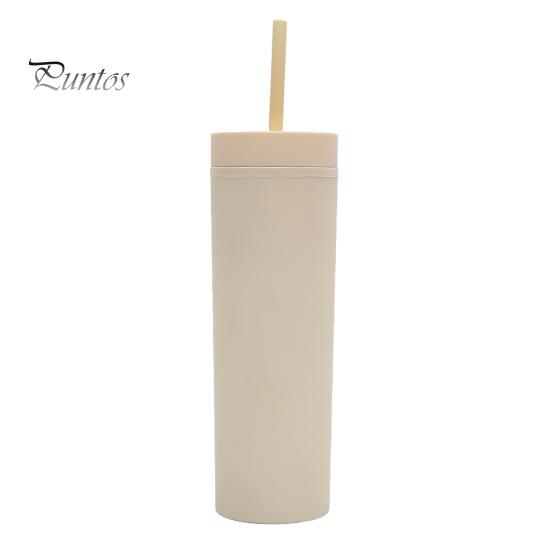 Чашка-непроливайка с широким горлом, 16 унций, с трубочкой и крышкой, герметичная, герметичная, с изоляцией, для дома, офиса, спортзала, путешествий