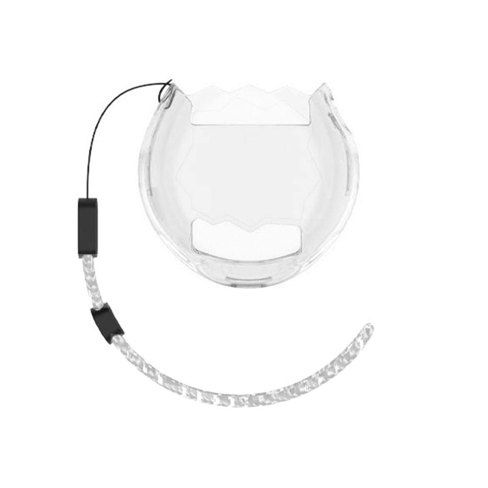 Для Tamagotchi Paradise Прозрачный защитный чехол Пылезащитный Жесткий чехол из ПК со шнурком Защита от царапин Прозрачная крышка Игровая консоль