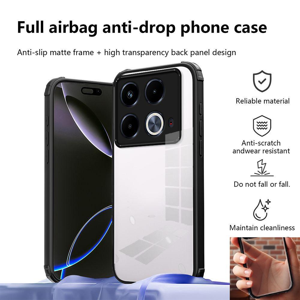 Чехол для Infinix Note 40 Pro Чехол для телефона Infinix Note 40 Pro + Чехол для Infinix Note 40 Защита от падений Жесткая акриловая задняя крышка