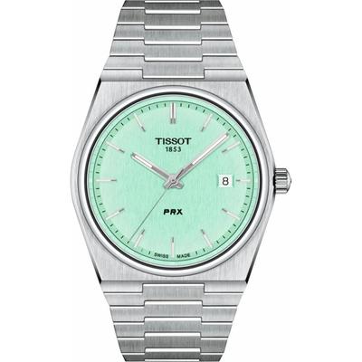 [Tissot] Часы TISSOT PRX Браслет T1374101109101 Мужские светло-зеленый циферблат