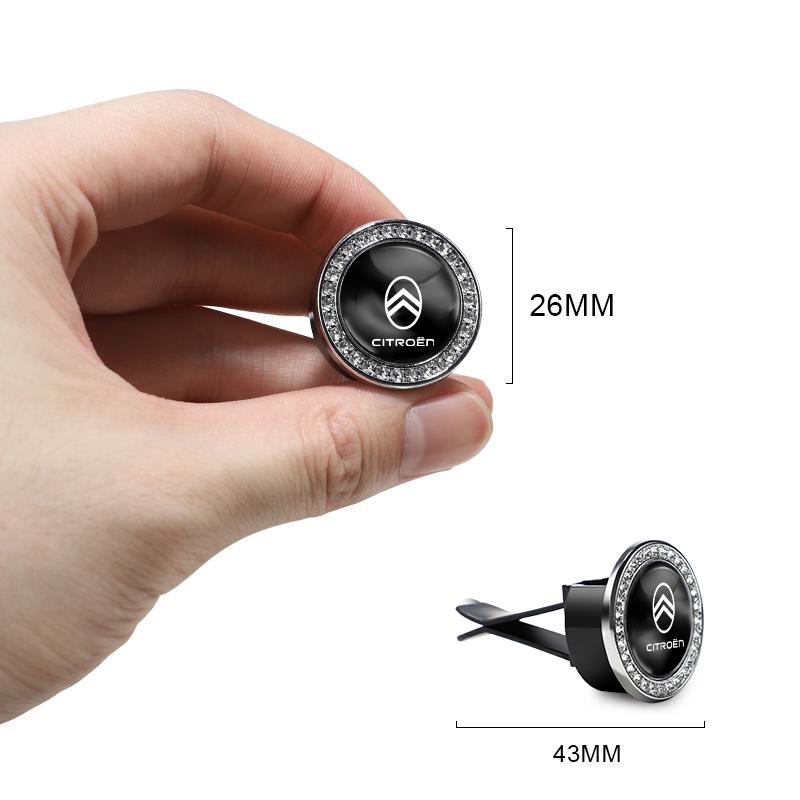 Car Freshener Solid Perfume Air Conditioner Vent Mount Clip For Citroen C2 2CV VTS DS5 RD3 Cross Xsara Grand Picasso Cactus Saxo ajy256