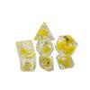Игральные кости DND из 7 кубиков, резиновые уточки, игральные кости DND, лоток для игральных костей, игральные кости D и D для Dungeons and Dragons в подарок (Только набор игральных костей)