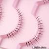 5pairs Transparent Stems Lower Eyelashes Whole Pair Eye Makup Tool Soft Eyelash Extension  Beauty