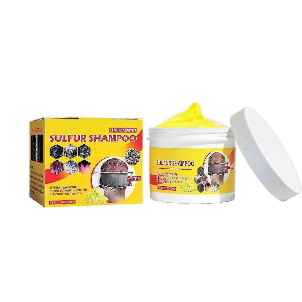Sulfur For Removing Lice, Relieving Itching, Controlling Oil, Cleaning Follicles, Removing And, Scalp 50g