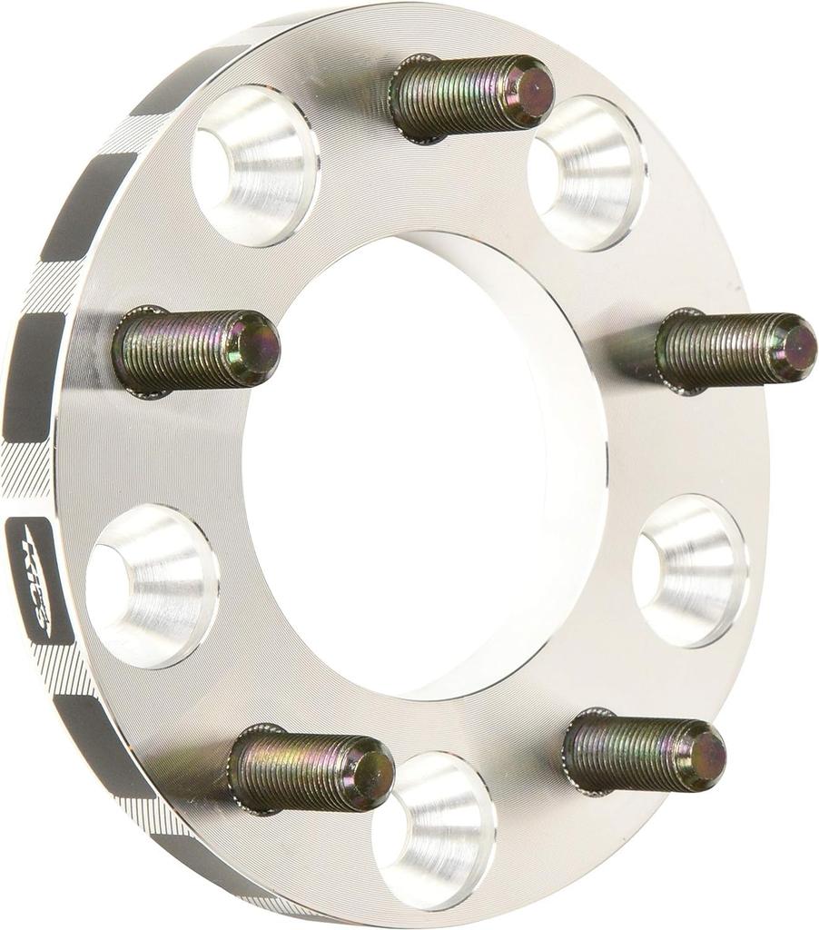 KYO-EI 5015W1 Kics Широкая колея, M12 x P1.5, 5H, PCD100, Толщина: 0,6 дюйма (15 мм), Набор из 2 проставок