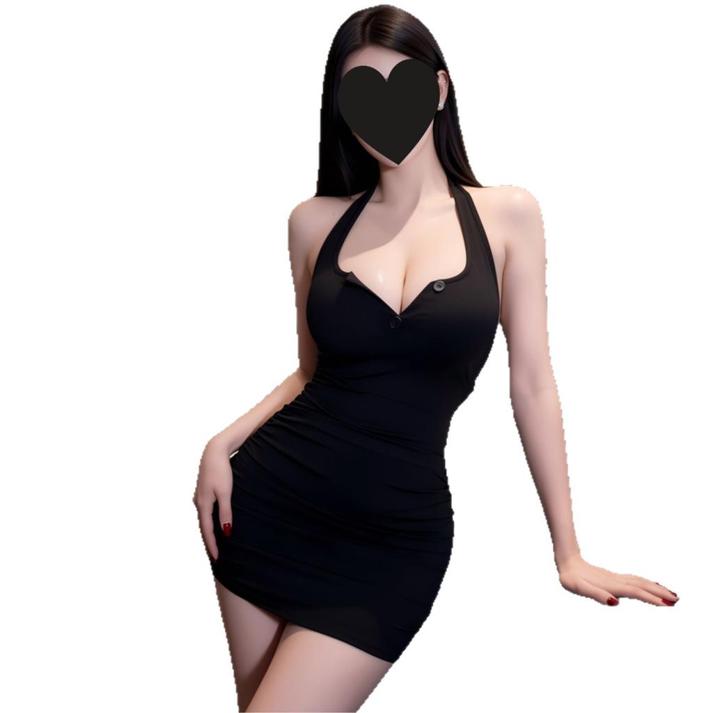 Sex underwear sexy neck hip tight uniform dress seduction backless women flirting sex underwear