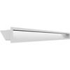 Vent Cover LUFT 9x100 White Slim