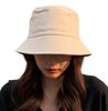 And Bucket Hat Unisex Simple Korean Style Plain Street Casual Hat Cap Outdoor 3 Colors Cap Hat Bucket Hat Safari Unisex Outdoor Street Sports Large