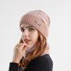 Winter New Fleece Knitted Wool Cap Unisex Hat Scarf Set Ear Protector Head Cap