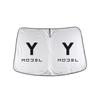 For Tesla Model Y 2023 2022   Windshield Sunshade Folding Front Window Sun Shade Cover Heat Protection Visor