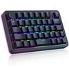 Koolertron Macro Gaming Mechanical Latest Rotary RGB 39 Gaming Blue Mini Shortcut Small Suitable for Video and Drawing One-handed Keyboard, Keyboard,