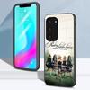 Красивый чехол для телефона «Милые обманщицы» для Samsung S26 S25 S24 FE S23 S22 S21 Plus S20 Ultra Note20Ultra Черная стеклянная крышка